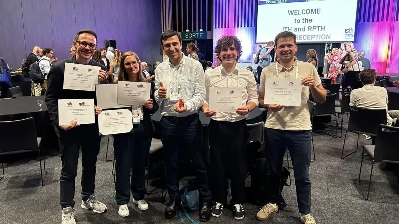 Dino Mehic: Honored to Receive the ISTH Early Career Top Reviewer Awards