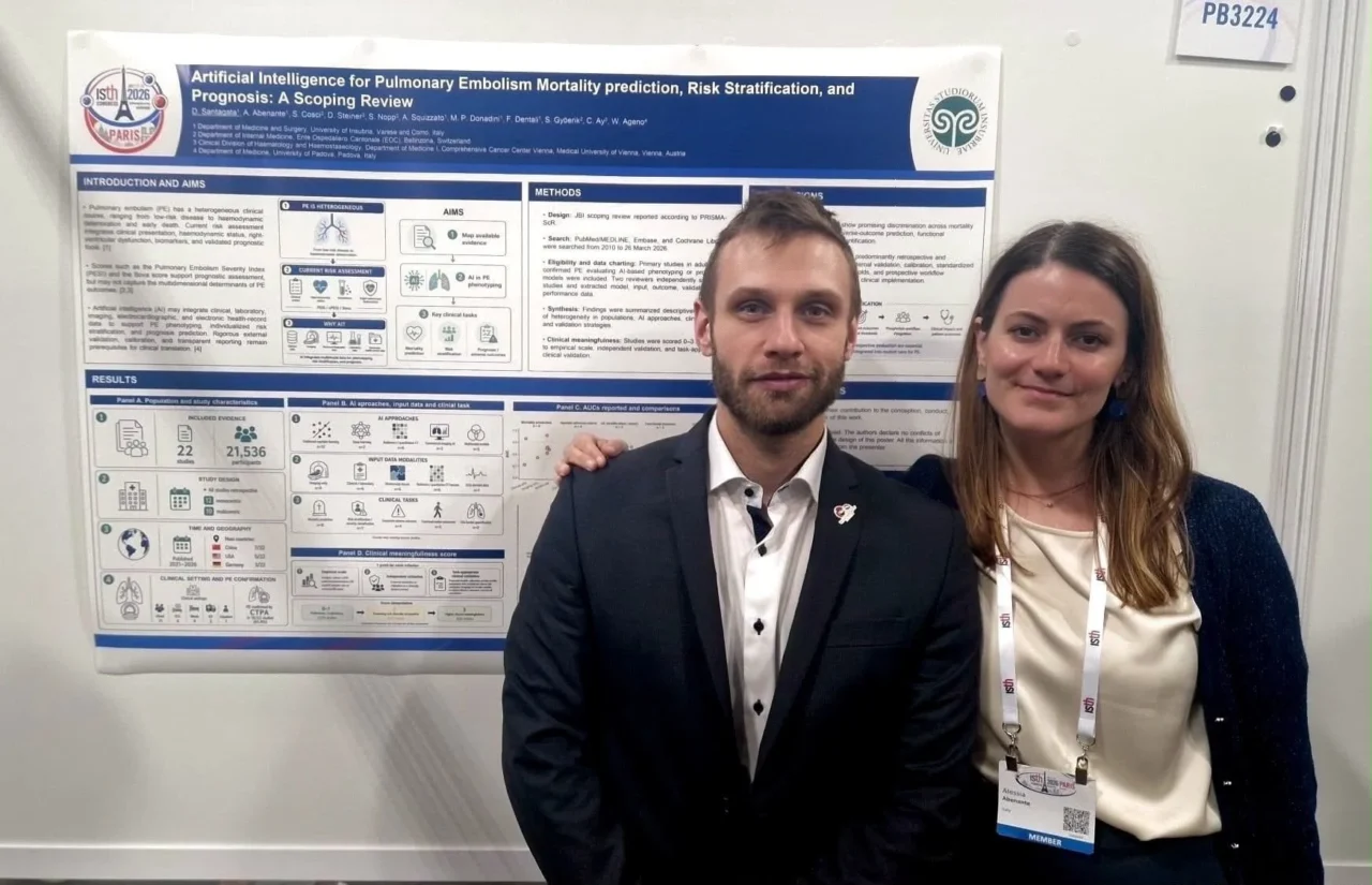 Alessia Abenante: Grateful for the Recognition and Connections at ISTH 2026 1 Alessia Abenante: Grateful for the Recognition and Connections at ISTH 2026
