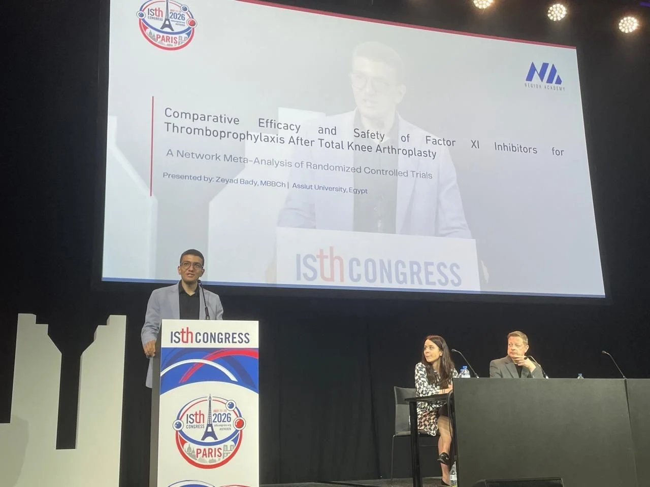 Zeyad Bady: Advancing Thrombosis Research on the International Stage at ISTH 2026 1 Zeyad Bady: Advancing Thrombosis Research on the International Stage at ISTH 2026
