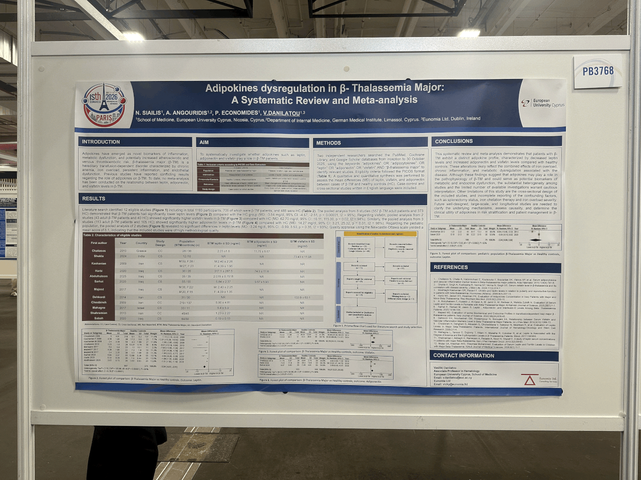 Vasiliki Danilatou: Advancing β-Thalassemia Research at ISTH 2026