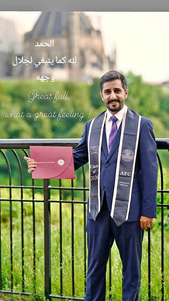 Ahmad Alkhammash: Completing an Advanced Fellowship in Adult Thrombosis Medicine