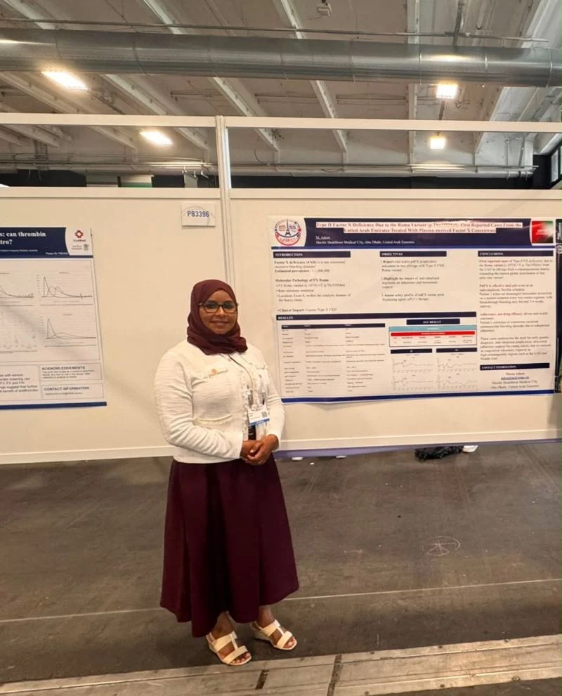 Muna Adam: Plasma-Derived Factor X Concentrate Used in First UAE Roma Variant Cases 1 Muna Adam: Plasma-Derived Factor X Concentrate Used in First UAE Roma Variant Cases