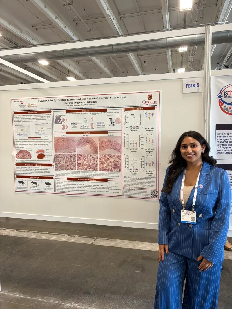 Vrisha Shah: Exploring Transgenic Mouse Models for Pregnancy Outcomes at ISTH 2026