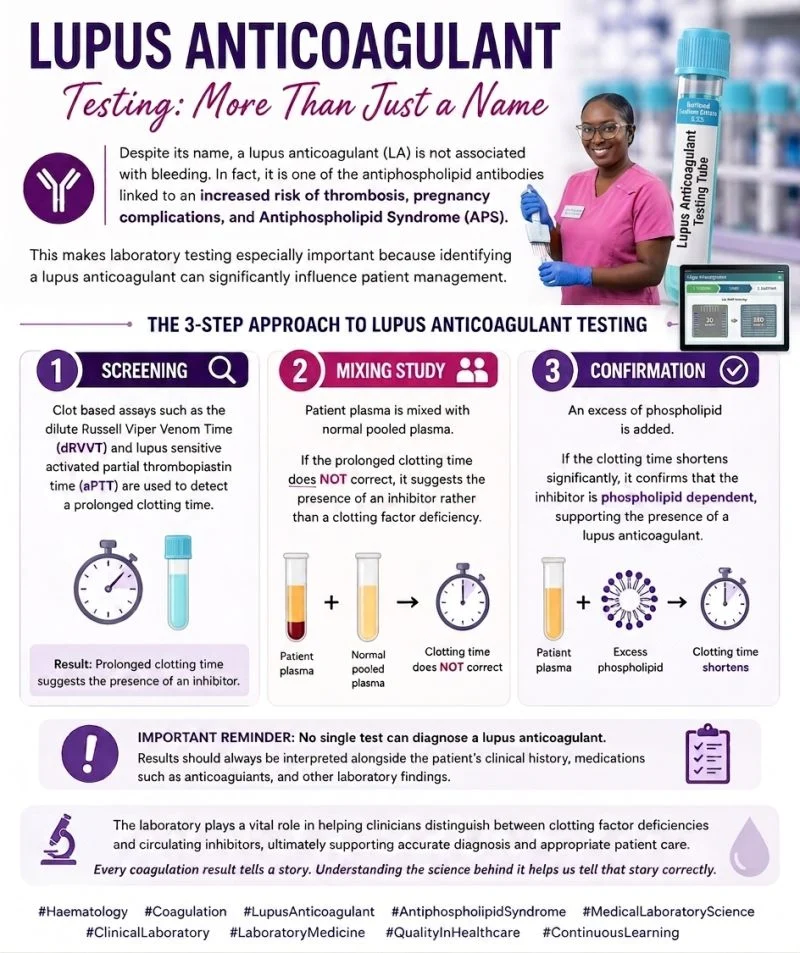 Ayuka King-Percival: How Lupus Anticoagulant Testing Works