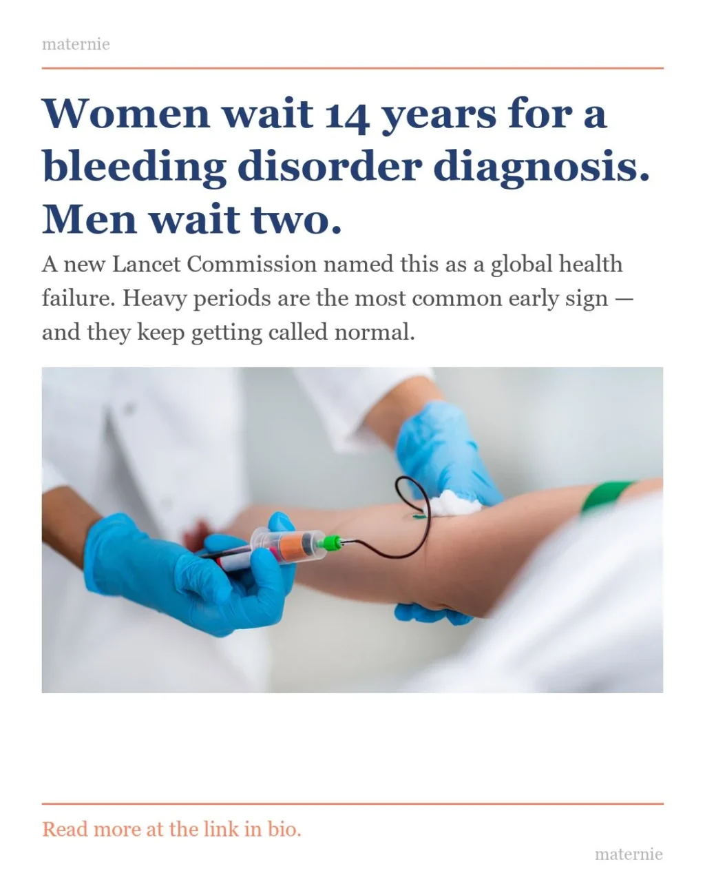 Meghan McCarthy: Closing the Diagnostic Gap in Women with Bleeding Disorders
