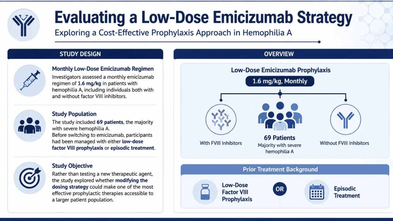 Can Low-Dose Emicizumab Expand Hemophilia Care? 1 Can Low-Dose Emicizumab Expand Hemophilia Care?