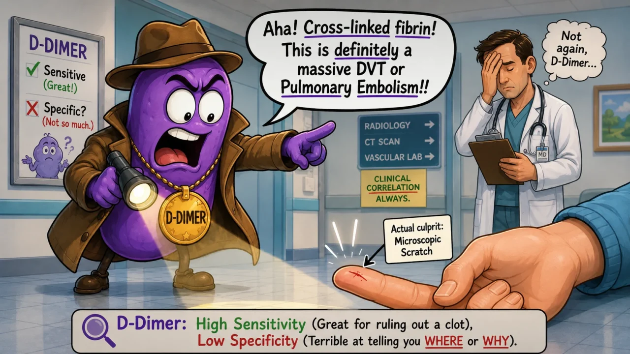 Andaleb Kholmukhamedov: What’s the Most Unusual “False Positive” Trigger You’ve Seen Elevate a D-Dimer?