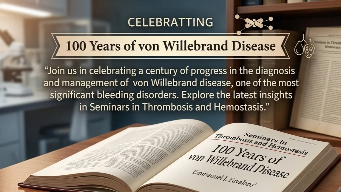 Celebrating a Century of von Willebrand Disease Research and Care – Seminars in Thrombosis and Hemostasis