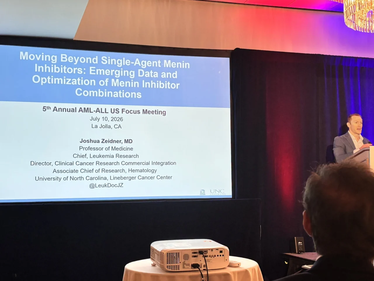 Joshua Zeidner: Advancing Menin Inhibitor Therapy in MD Education AML-ALL US Focus 2026