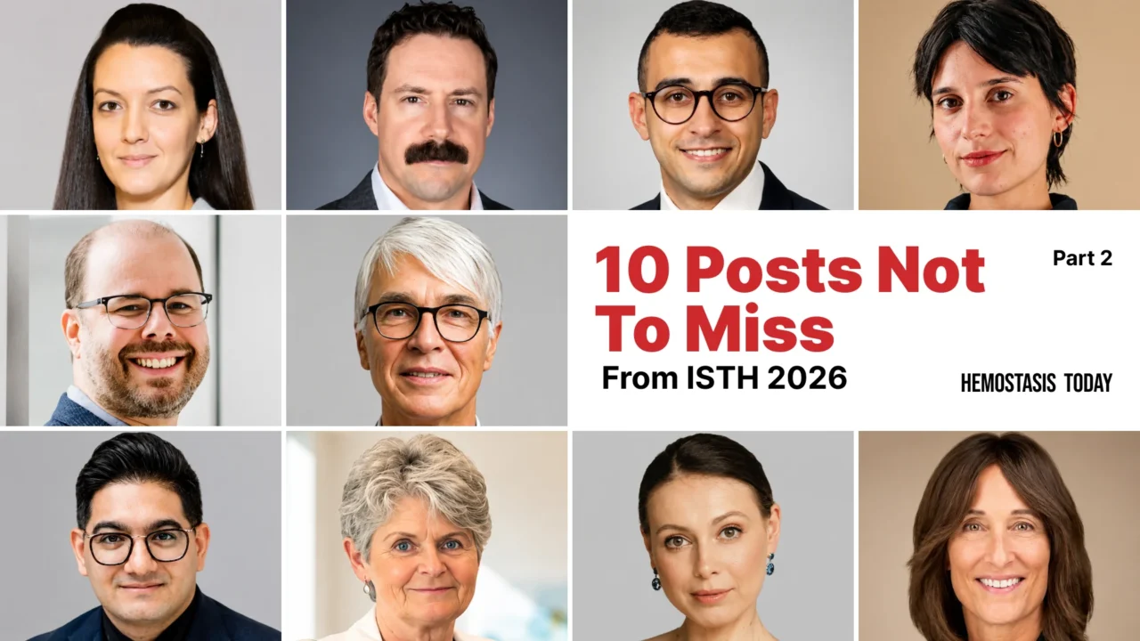 10 Posts Not To Miss from ISTH 2026, Part 2