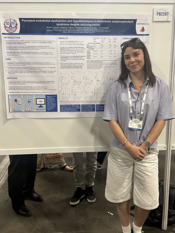 Megan Preece: Presenting New Research on Antiphospholipid Syndrome at ISTH 2026 1 Megan Preece: Presenting New Research on Antiphospholipid Syndrome at ISTH 2026