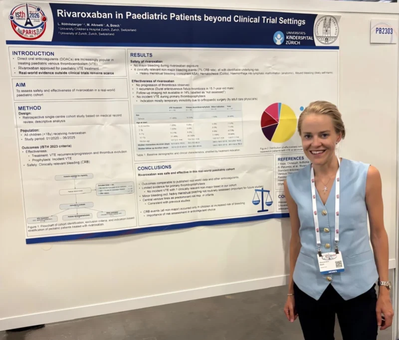 Alessandra Bosch: Presenting the Latest Evidence in Pediatric Anticoagulation at ISTH 2026