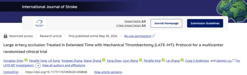 Exploring the Ultra-Late Window for Stroke Treatment - International Journal of Stroke 1 Exploring the Ultra-Late Window for Stroke Treatment - International Journal of Stroke