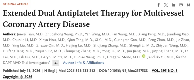 Abdulla A. Damluji: Key Points from Newly Published DAPT-MVD Trial 1 Abdulla A. Damluji: Key Points from Newly Published DAPT-MVD Trial