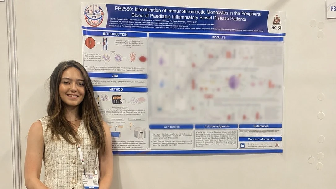 Jade Morrissey: Grateful to Present My PhD Research in Immunothrombosis at ISTH 2026