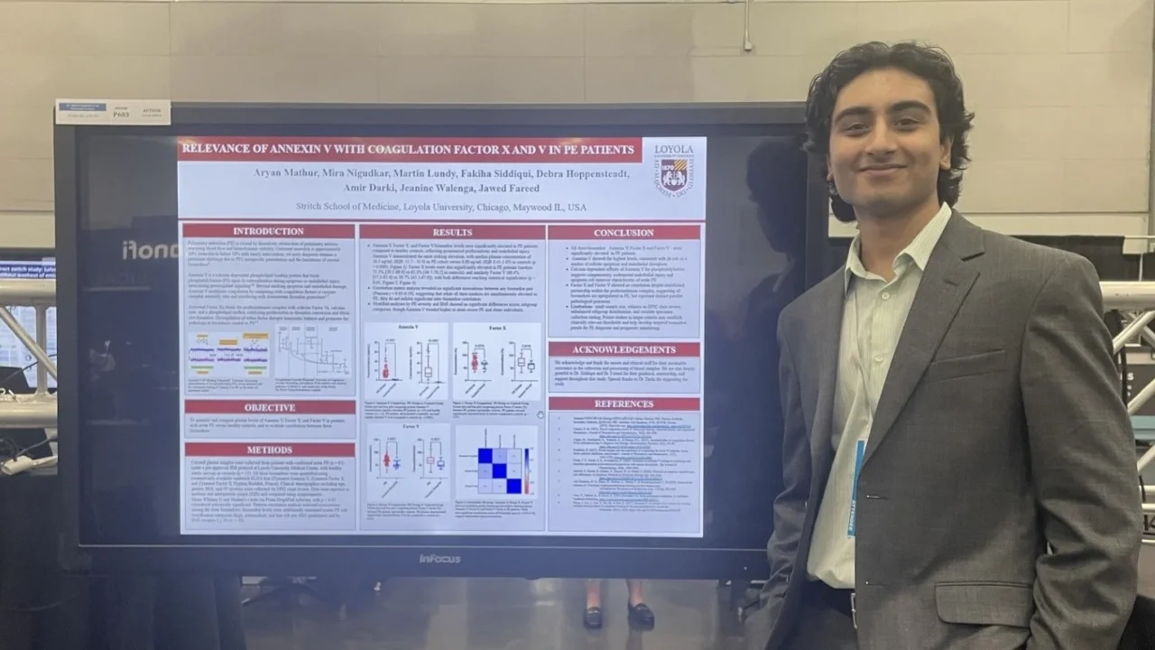Aryan Mathur: Annexin V and Coagulation Factors in Pulmonary Embolism