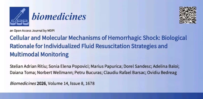 Sonia Elena Popovici: Redefining Hemorrhagic Shock Through Cellular and Molecular Insights