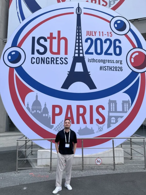 Nikolaos Kotsiou: The Privilege of Presenting Our Clinic’s Newest Findings at My 1st ISTH 2026