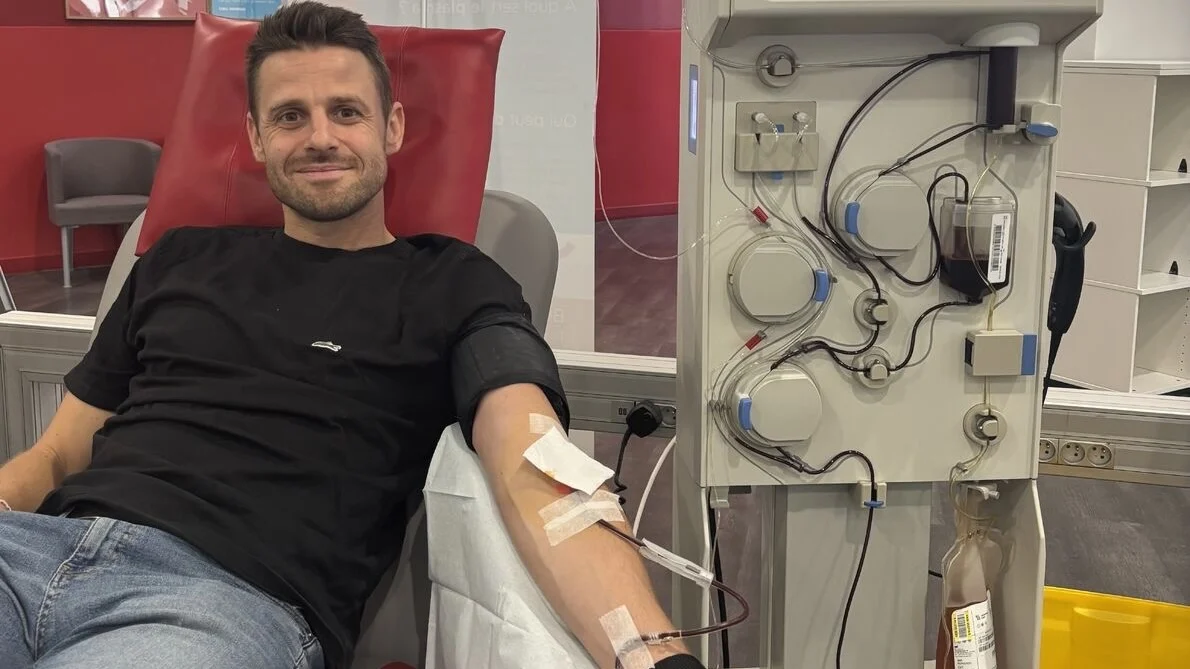 Maxime Dely: Honored to Reach My 6th Plasma Donation of 2026