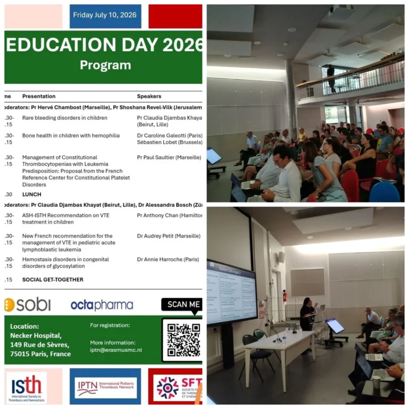 Sandrine Meunier: Highlights from an Outstanding Meeting on Pediatric Hemostasis
