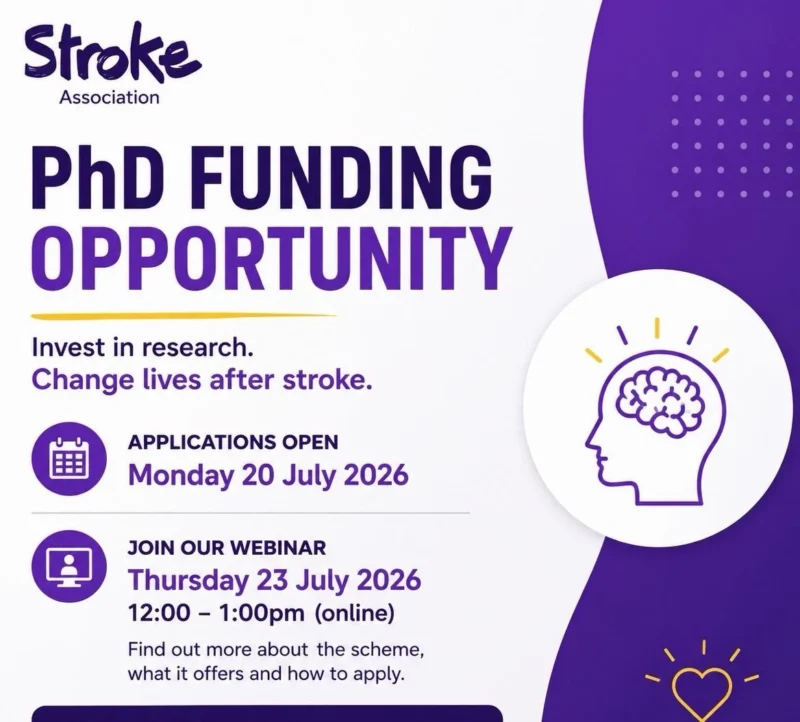 Maeva May: Start Your Stroke Research Career with a Stroke Association Fellowship