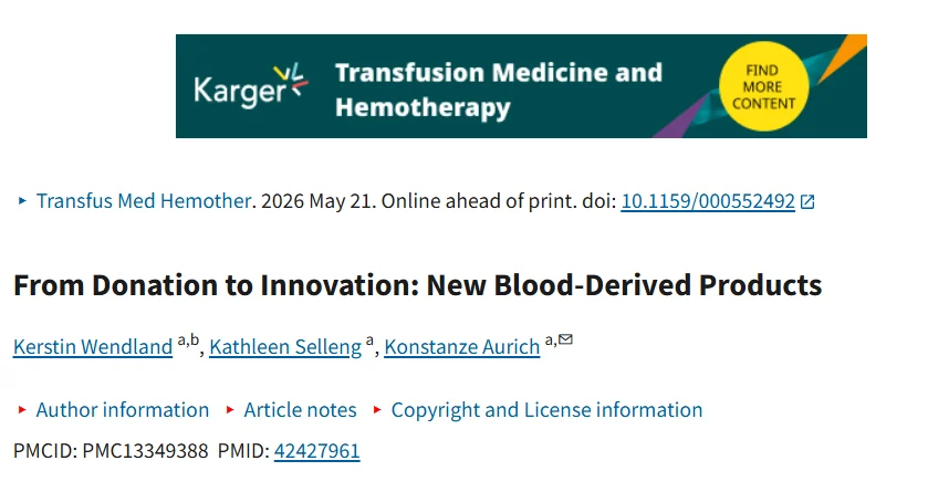Ana Pedrero Gil: The Future of Blood-Derived Therapies