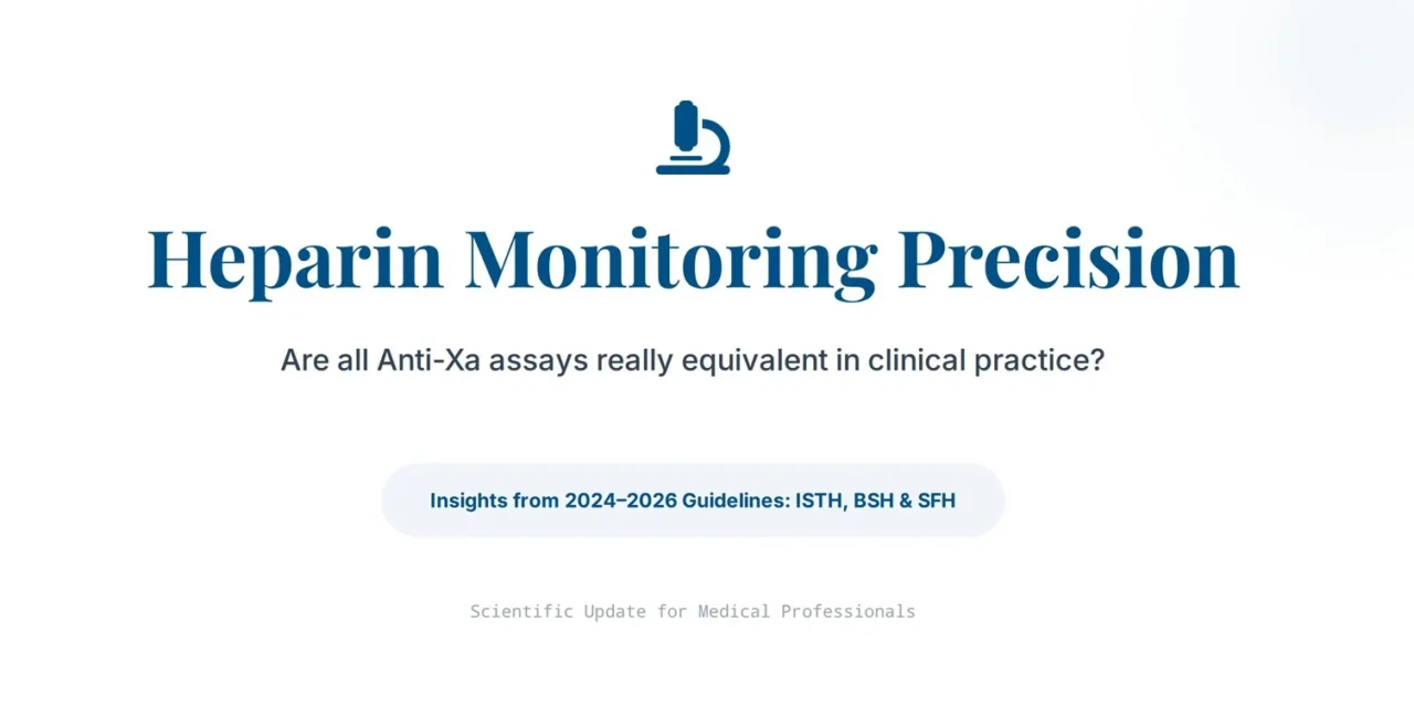 Bruno Pougault: Heparin Monitoring Remains One of the Most Challenging Areas in Laboratory Hemostasis