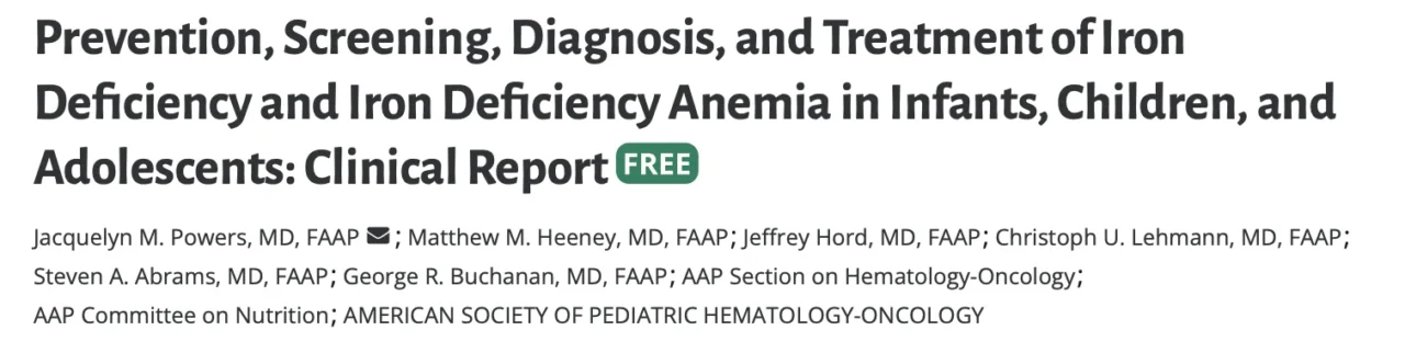 Yomna Maarouf: Should All Adolescent Girls Be Screened for Iron Deficiency? 1 Yomna Maarouf: Should All Adolescent Girls Be Screened for Iron Deficiency?
