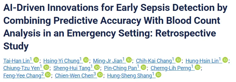 Dima Shulkin: Next-Generation AI Models Improve Early Sepsis Recognition