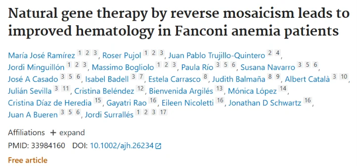 Abdul Mannan: Normal Blood DEB Test Does Not Always Rule Out Fanconi Anaemia 2 Abdul Mannan: Normal Blood DEB Test Does Not Always Rule Out Fanconi Anaemia