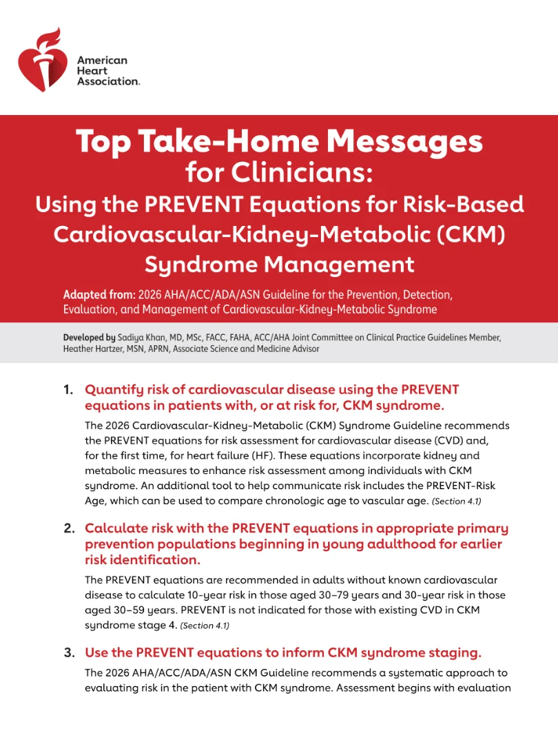Heghine Khachatryan: 2026 AHA Guideline on the Management of CKM Syndrome 1 Heghine Khachatryan: 2026 AHA Guideline on the Management of CKM Syndrome