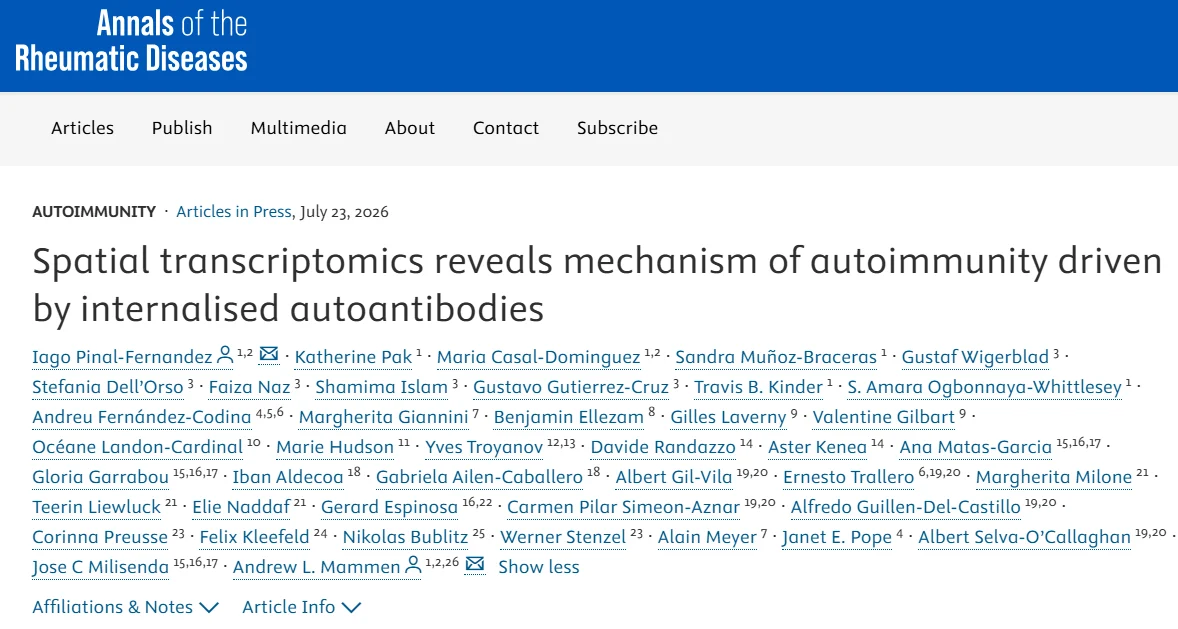 Michael Ombrello։ Decoding How Autoantibodies Cause Disease