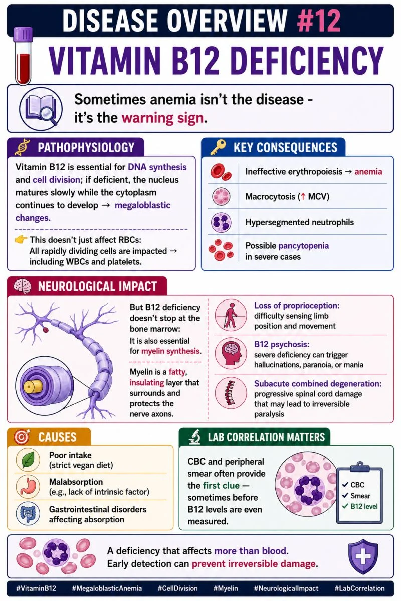 Mariam Swidan: Vitamin B12 Deficiency and the Hidden Risk of Neurological Damage 1 Mariam Swidan: Vitamin B12 Deficiency and the Hidden Risk of Neurological Damage