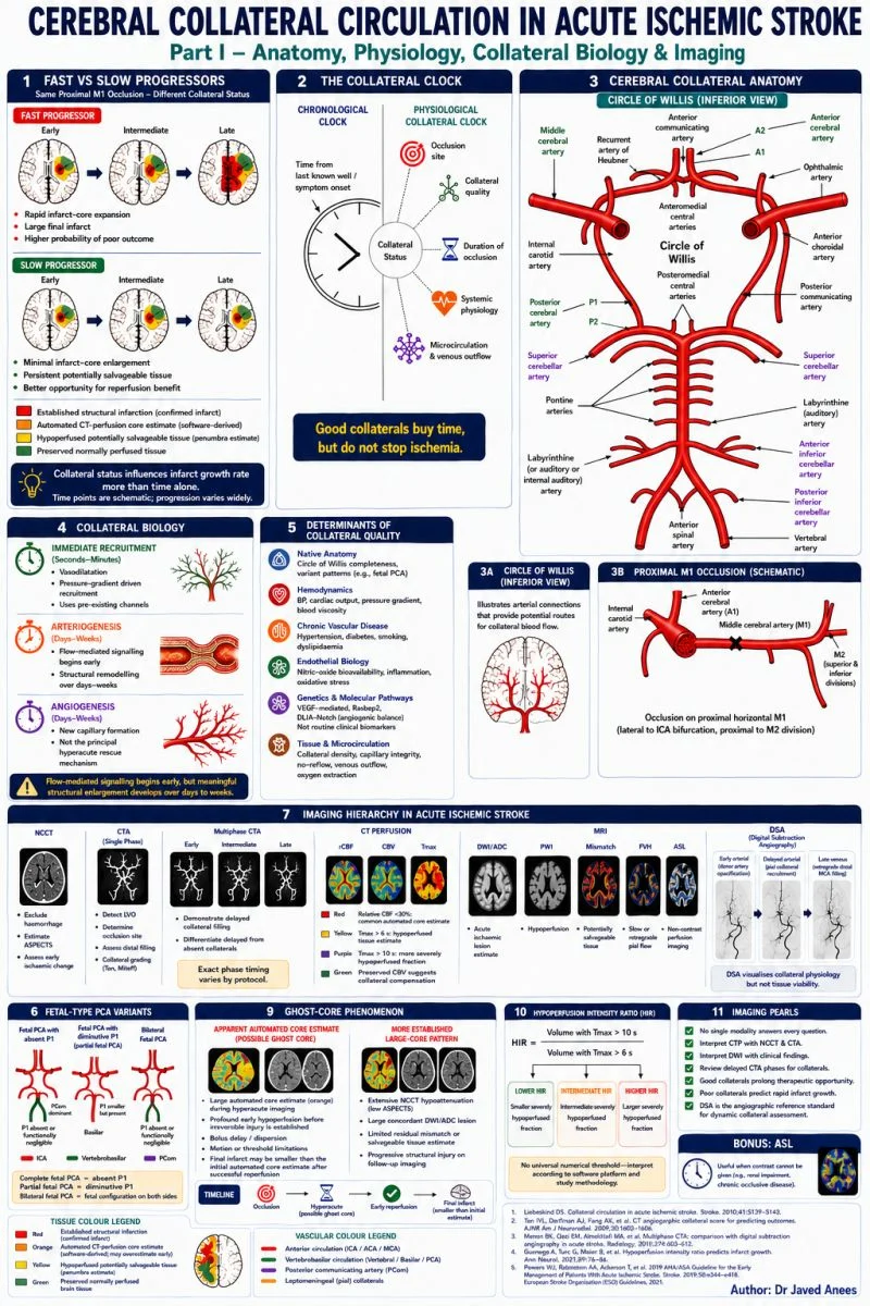 Javed Anees: Cerebral Collateral Circulation in Acute Ischemic Stroke