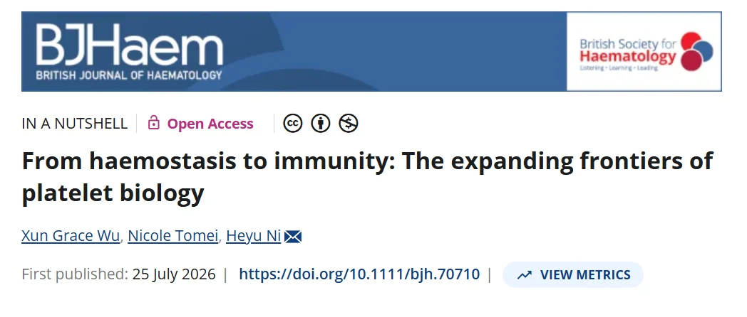 Vera Ghali: What Else Do Platelets Do Besides Clotting?