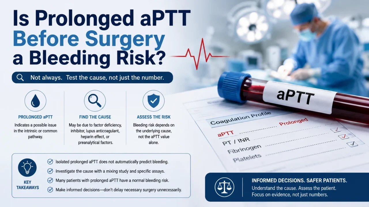 Chaza Alaji: Is Prolonged aPTT Before Surgery a Bleeding Risk?