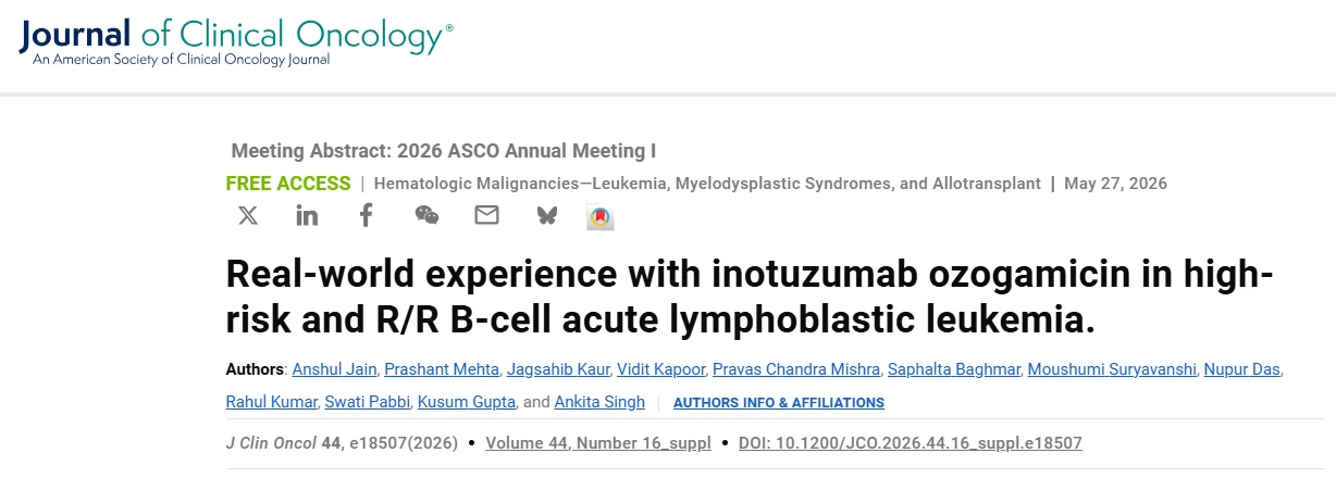 Prashant Mehta: Optimizing Inotuzumab Dosing in B-ALL 2 Prashant Mehta: Optimizing Inotuzumab Dosing in B-ALL