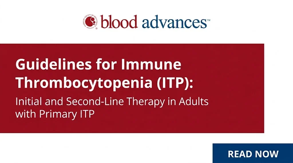 American Society of Hematology Updates ITP Treatment Guidelines for Adults