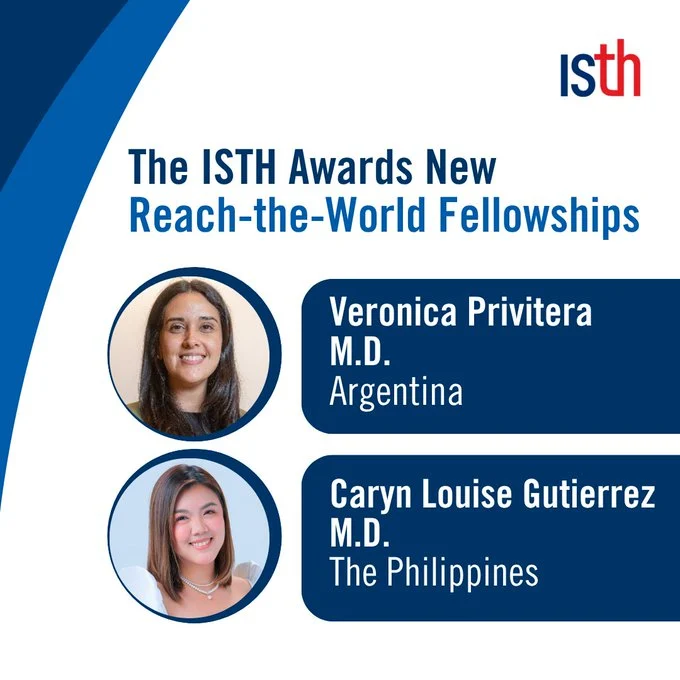 Celebrating the 2026 ISTH Reach-the-World Fellowship Recipients - ISTH 1 ISTH