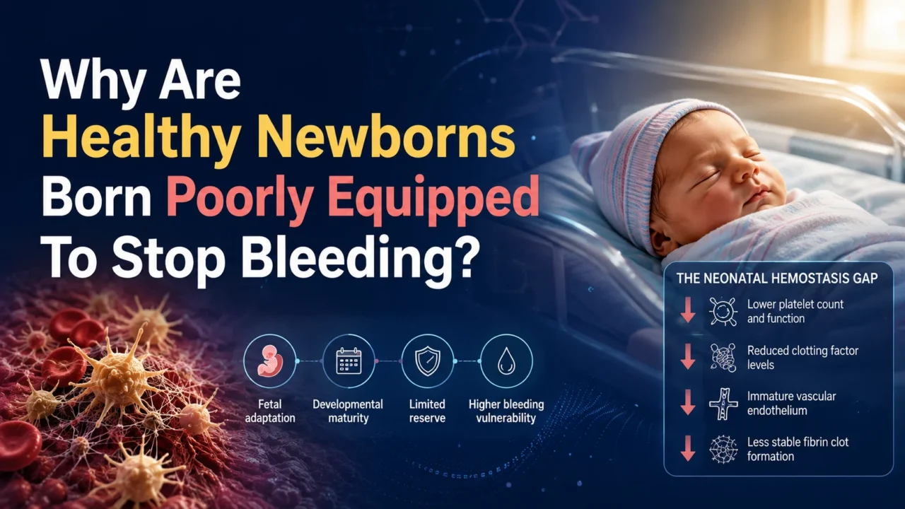 Steven Lubega: Why Are Healthy Newborns Born Poorly Equipped To Stop Bleeding?