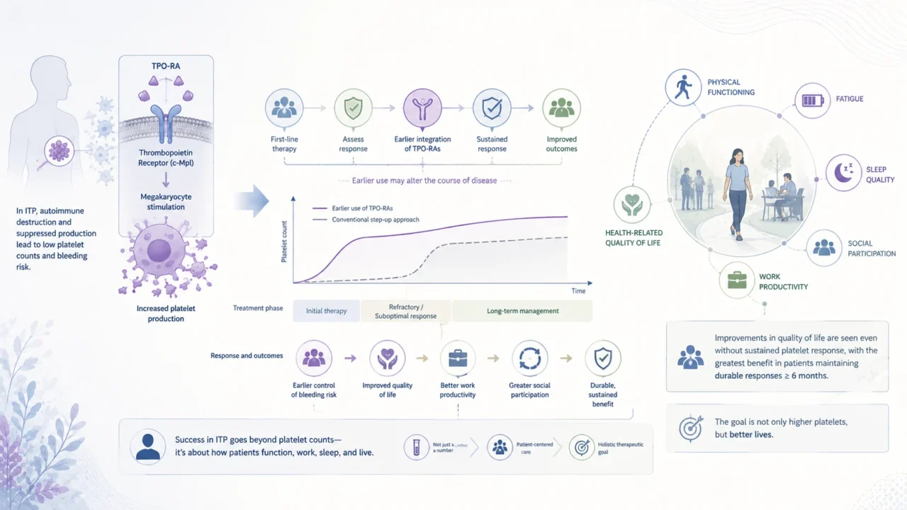 Immune Thrombocytopenia: Moving Beyond Platelet Counts Toward Durable Remission
