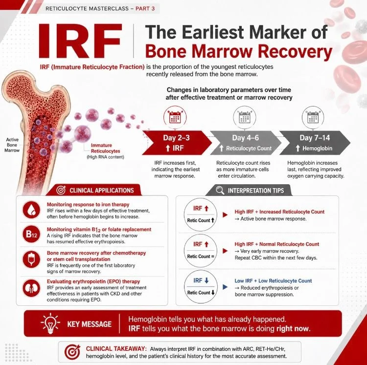 Omid Khalafi: Immature Reticulocyte Fraction - The Earliest Sign That Bone Marrow Is Responding