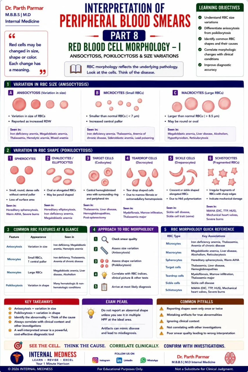 Parth Parmar: RBC Morphology - A Practical Guide to Blood Smear Interpretation 1 Parth Parmar