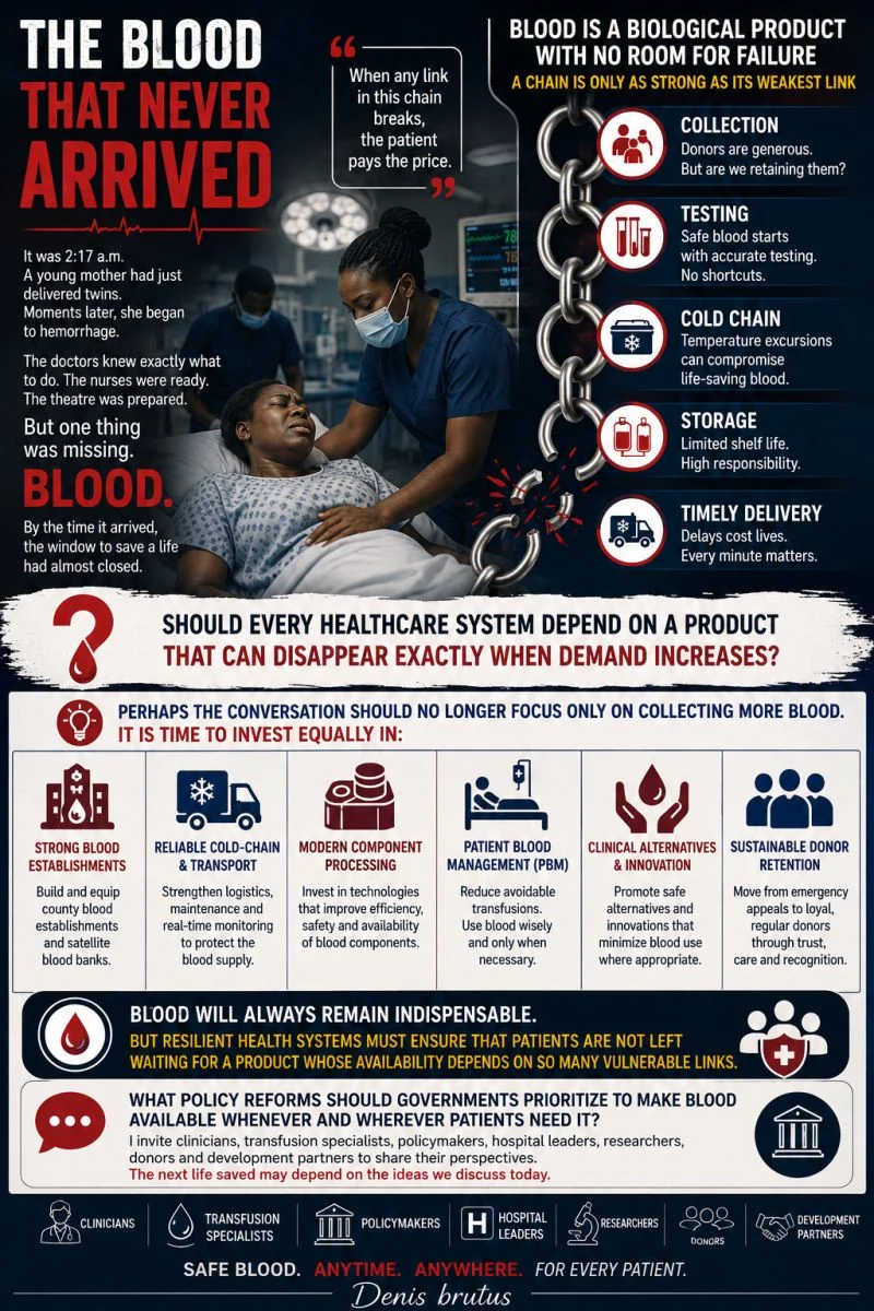 Denis Oduor: Patient Blood Management and Systemic Transfusion Reform 1 Denis Oduor: Patient Blood Management and Systemic Transfusion Reform