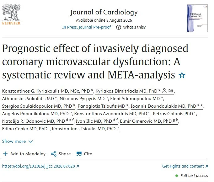 Edina Cenko: Looking Beyond the Epicardial Coronary Arteries 1 Edina Cenko: Looking Beyond the Epicardial Coronary Arteries