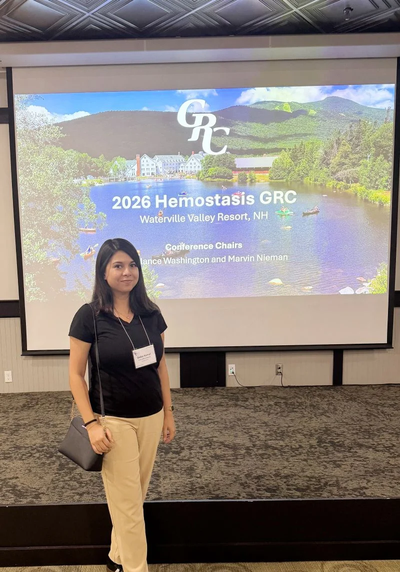 Sadia Kamal: Making Connections and Sharing Science at Hemostasis GRC 1 Sadia Kamal: Making Connections and Sharing Science at Hemostasis GRC