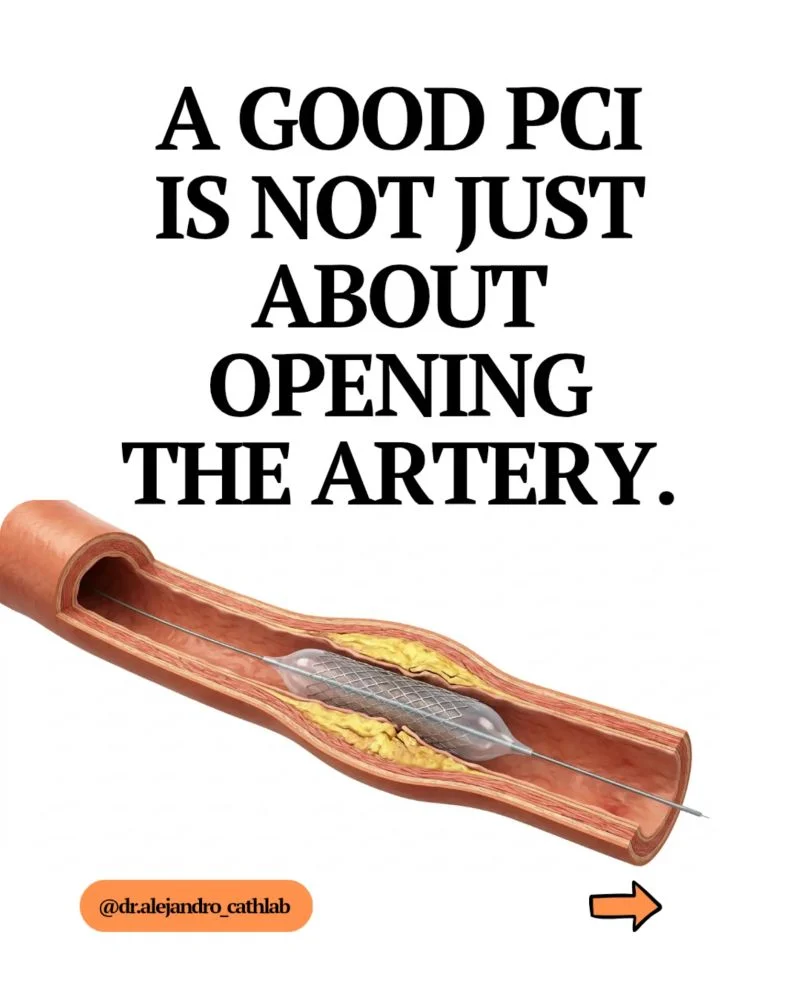 Alejandro González Veliz: A Good PCI is not Just about Opening the Artery 1 Alejandro González Veliz