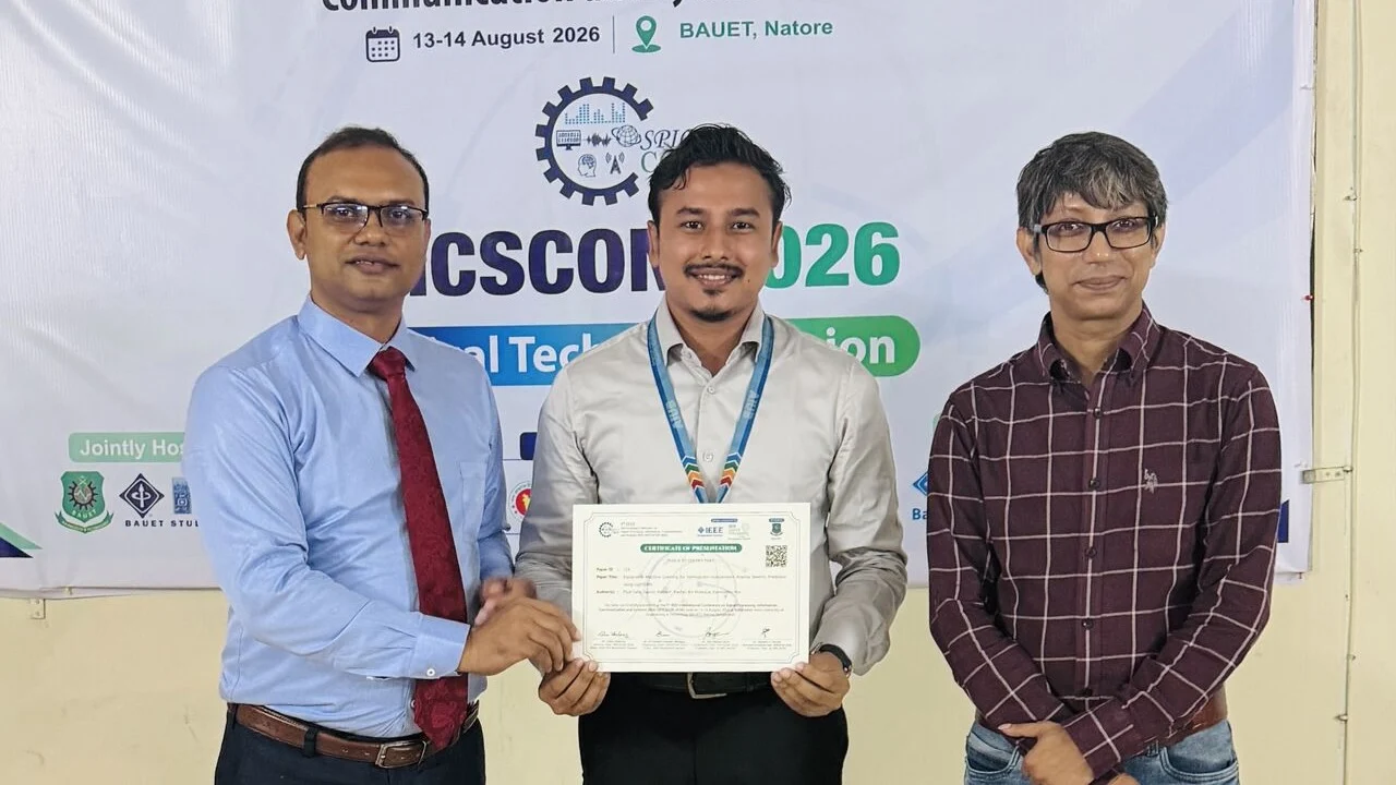 Tasmin Hassan: Explainable AI for Anemia Severity Prediction at IEEE SPICSCON 2026