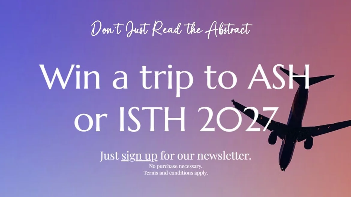 Richard Buka: Win a Trip to ASH or ISTH 2027