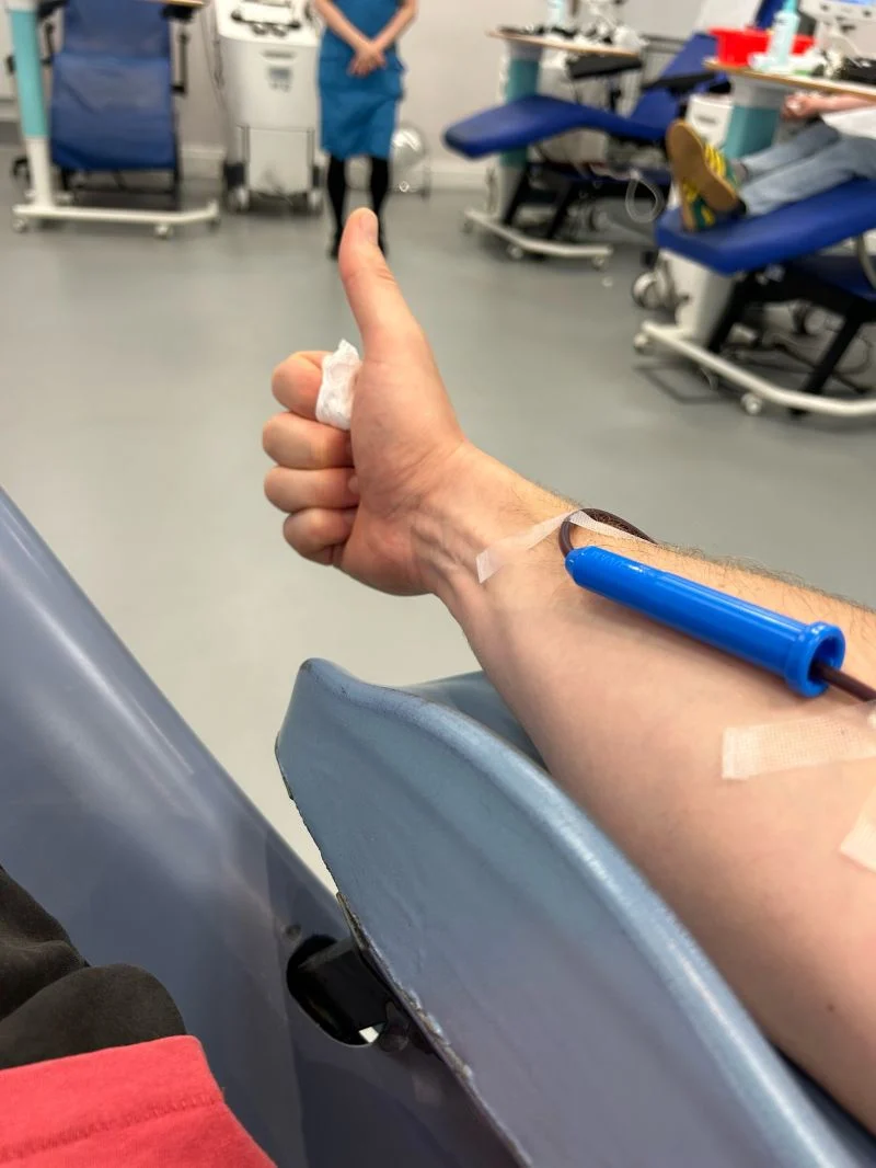 Jamie Morgan: Blood Donation Number 30 in the Bag! 1 Jamie Morgan